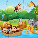 Animals Puzzle Game for Free and No Download