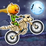 Moto X3M 6 Spooky Land