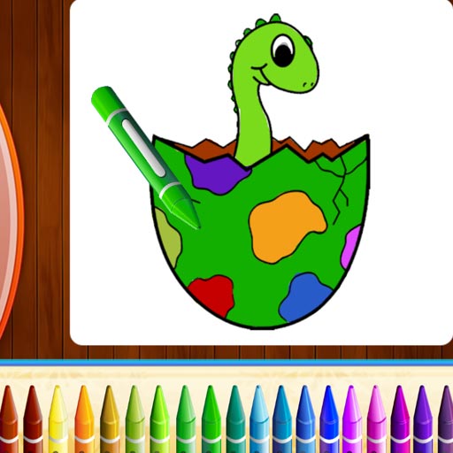 Dinosaurs Coloring Book Part I, Coloring Pages