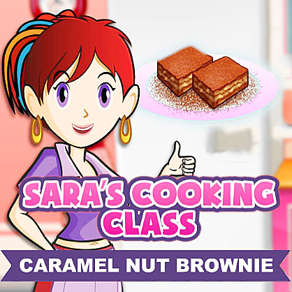 Sara’s Cooking Class Caramel Brownie