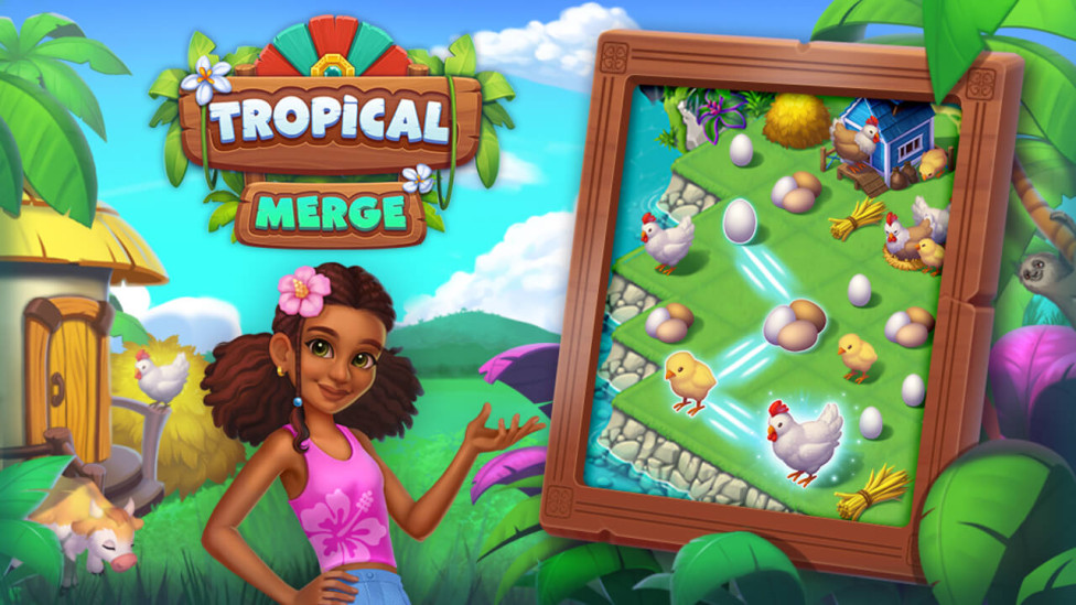 Tropical Merge Game