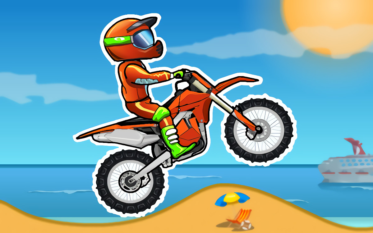 moto x3m bike race game racing games